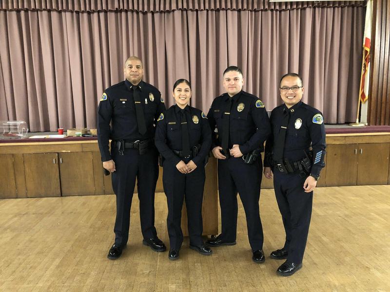 Ontario Elks Lodge recognized Officer Cynthia Jimenez as officer-of-the-year! Ofc. Jimenez grew up in Pomona & attended Pomona High School, Marshall Middle School, Graduated from Ganesha High School. She earned her bachelor’s degree from Cal Poly Pomona and is now a PomonaPD Officer since 2016!