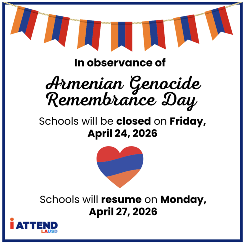 School Closed, April 24, 2026 Featured Photo