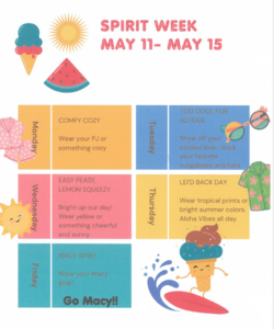 May Spirit Week
