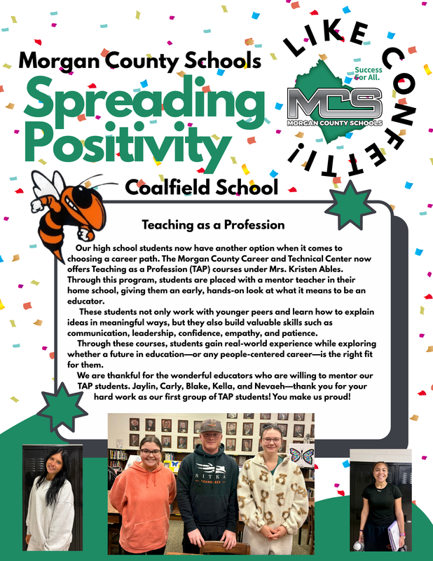 MCS Positivity Spotlight- Coalfield