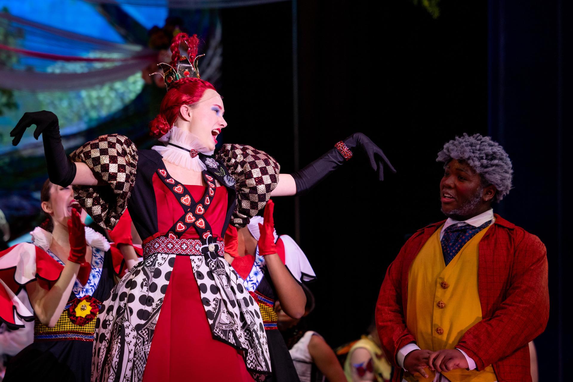 A scene from Wonderland