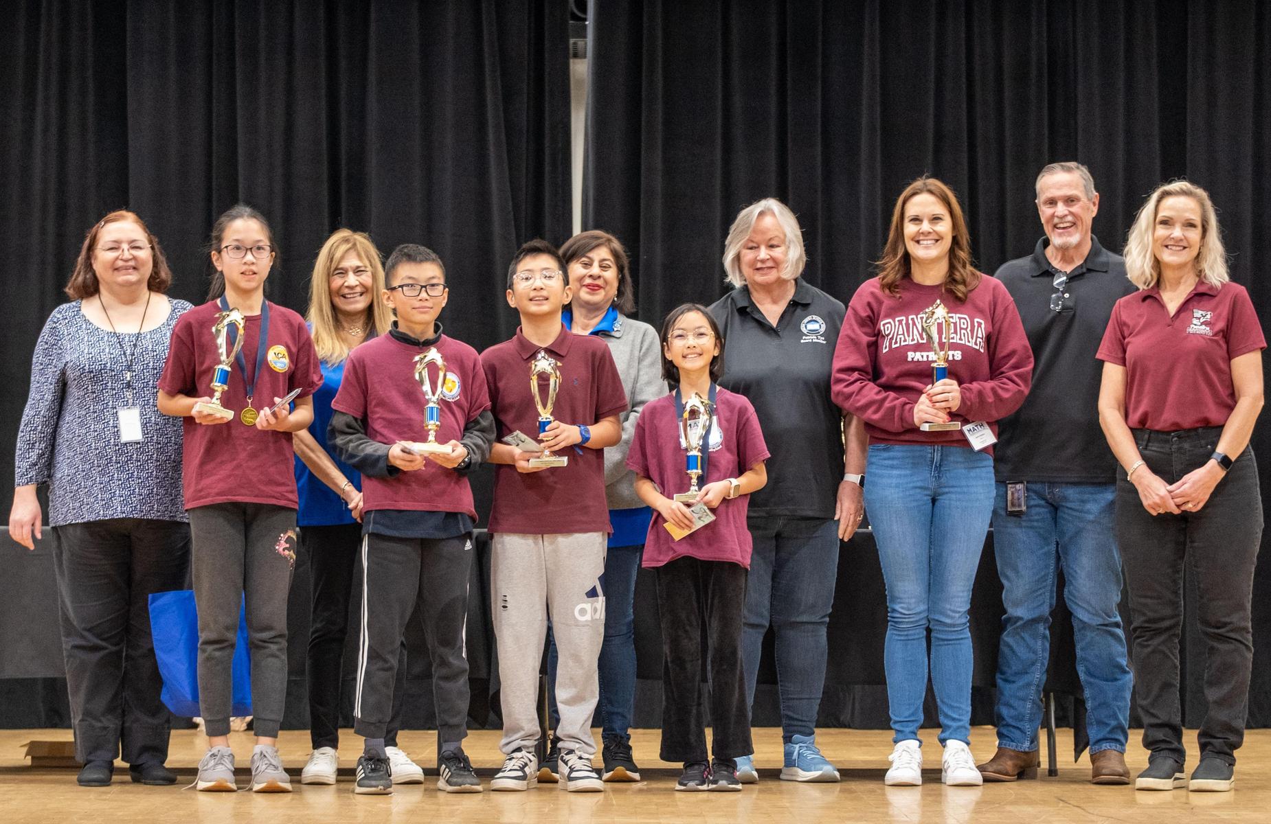 Math Field Day Winners!