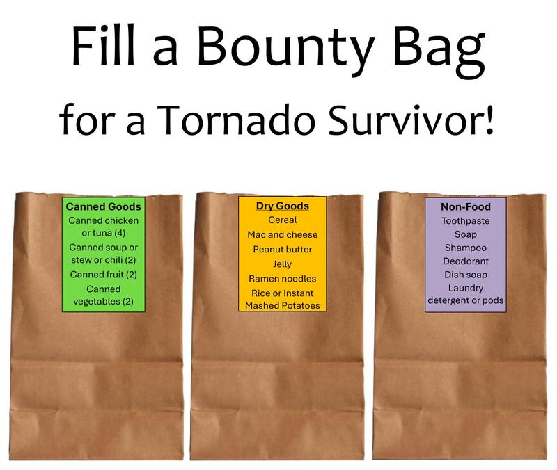 Bounty Bag Shopping List