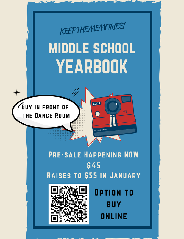 yearbook presale flyer
