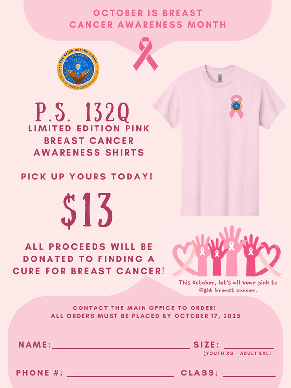 breast cancer shirt flyer