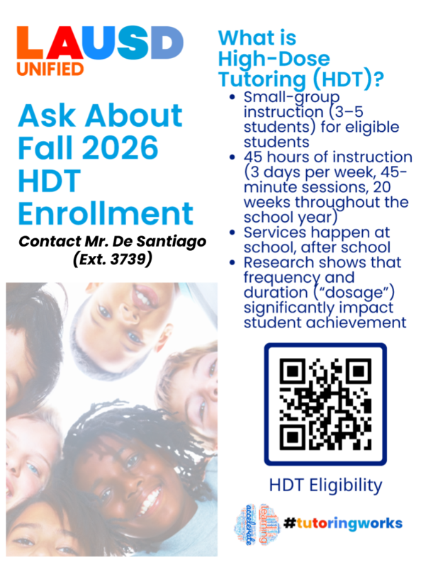 HD tutoring Flyer - English