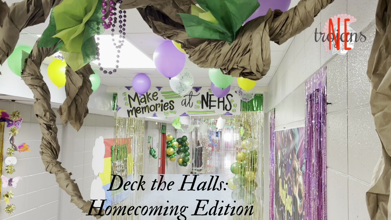 Northeast High School Homecoming Hall Decorations