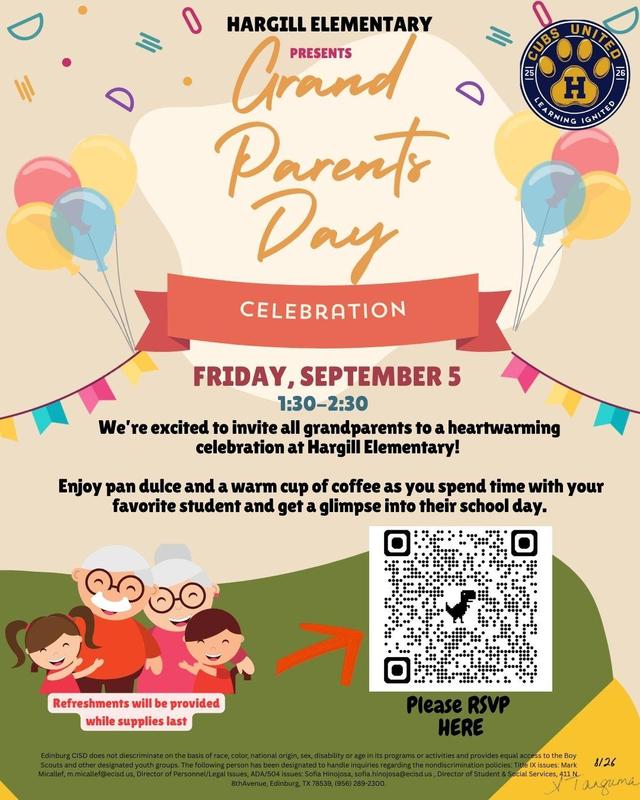 Grandparent's Day Flyer