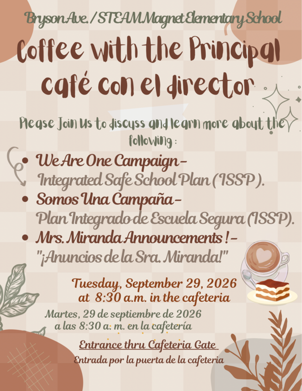 Coffee with the Principal