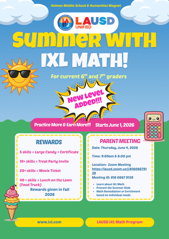 Summer with IXL Math - Practice and Earn Rewards Featured Photo