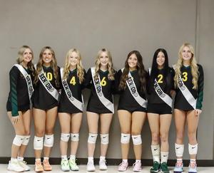 Senior volleyball players honored on Senior Night