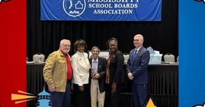 Pass Christian School District (PCSD) was recently given the Beacon Award from the Mississippi School Board Association at the Lighthouse Awards luncheon.