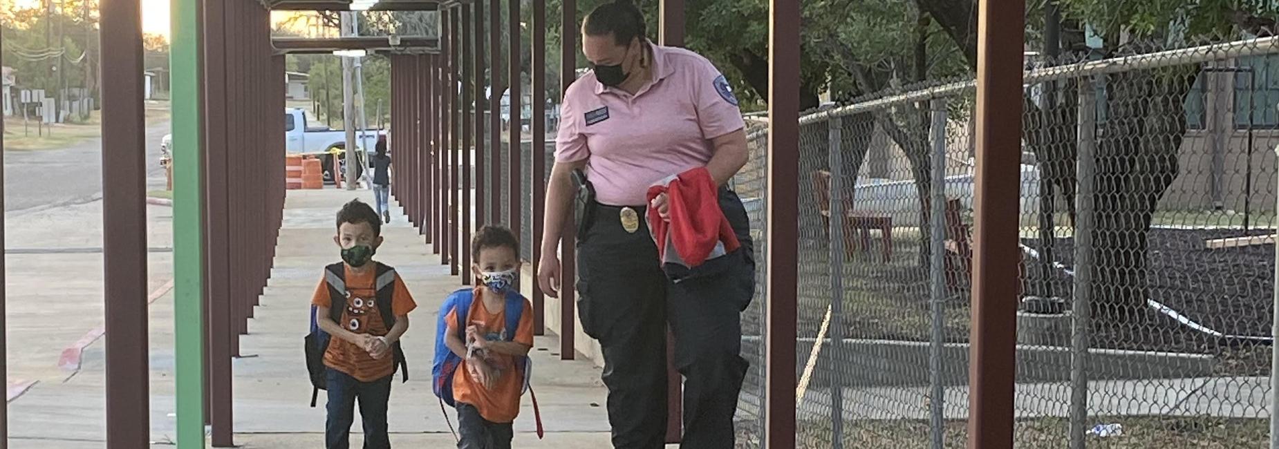 On Walk to School Day, held every October since 1997, communities celebrate the joy of walking and biking to school.