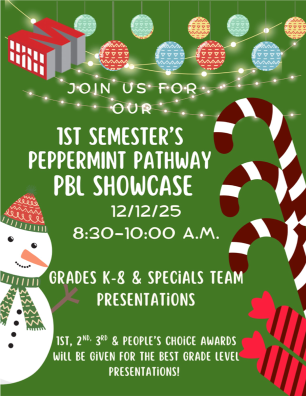 TMSA Welcomes Families to 1st Semester Peppermint Pathway PBL Showcase Featured Photo