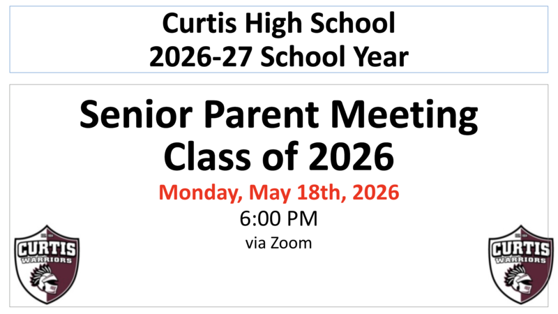 Class of 2026 Senior Parent Meeting