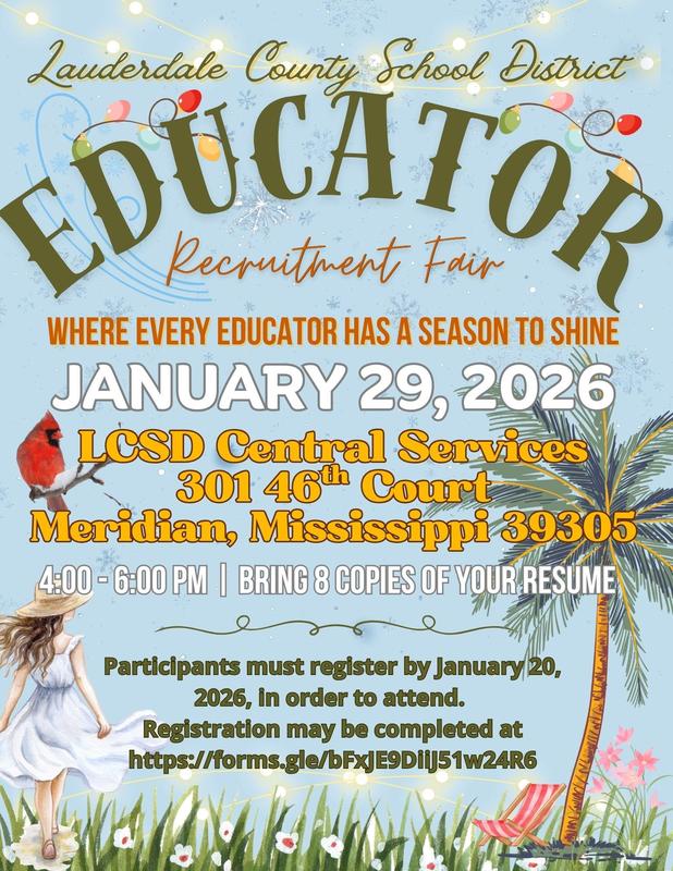 6th Annual LCSD Educator Recruitment Fair Details