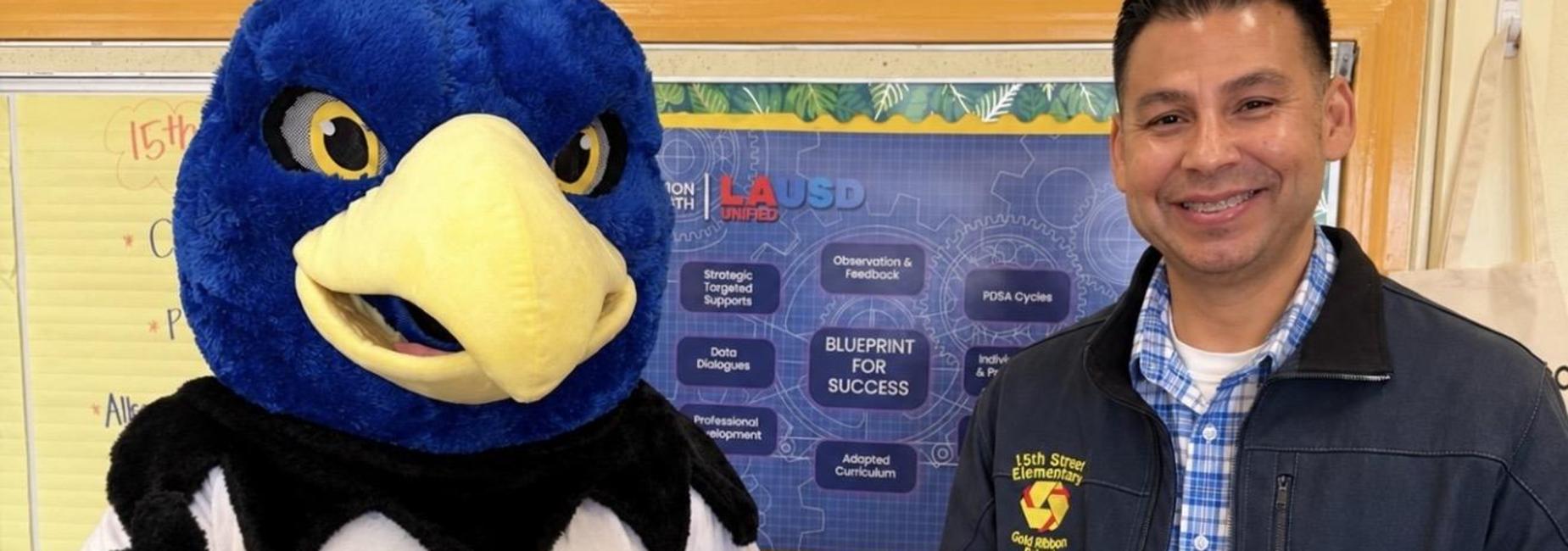 Frankie the Falcon and Dr. O
