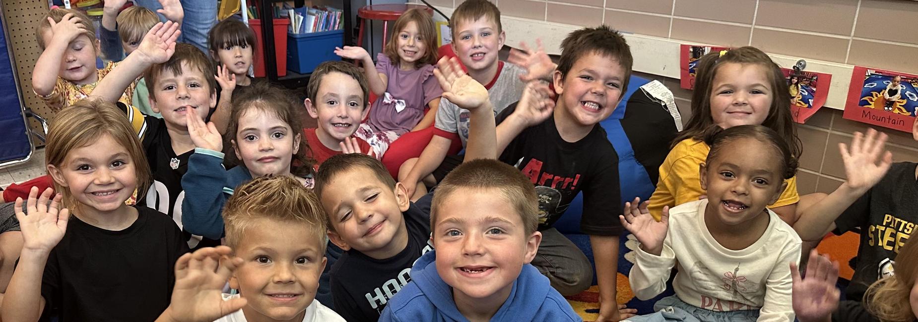 Classroom of kids