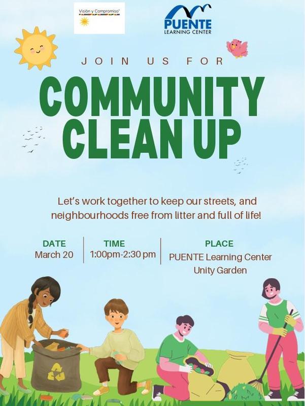 Community Clean Up 3-20