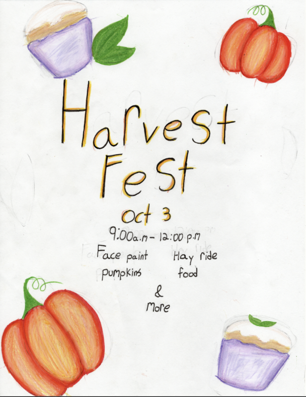 Harvest fest flyer