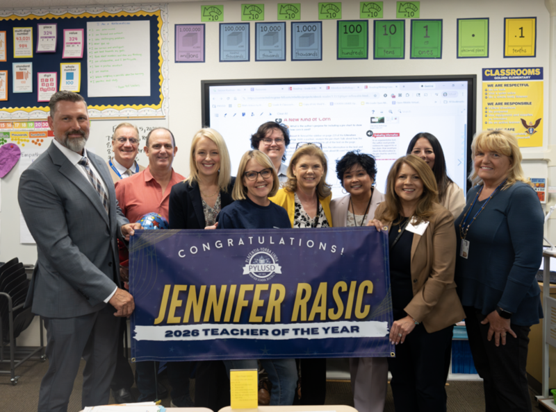 Teacher of the Year - Mrs. Jenner Rasic