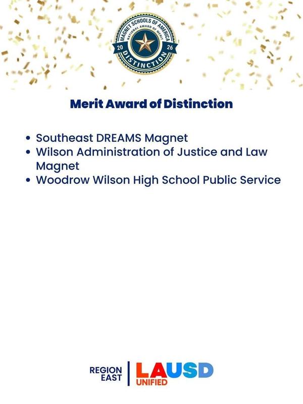 Merit Award List