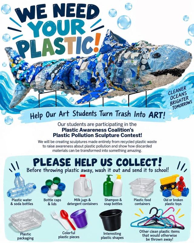 We need your plastic