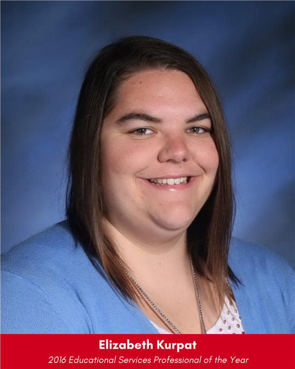 Educational Services Professionals of the Year BHS Educators of the