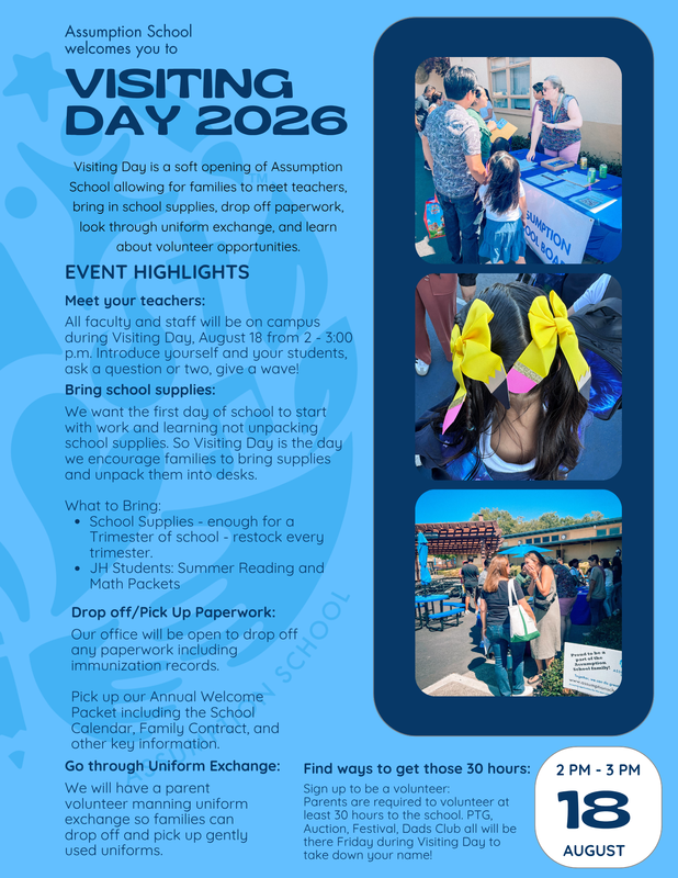 Visiting Day Details
