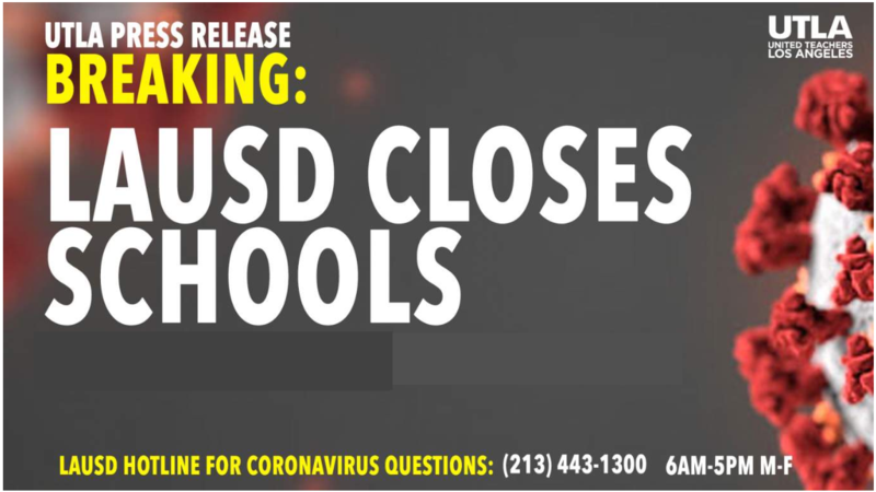 Millikan Middle School Closed until 5/1 moves to extended learning Featured Photo