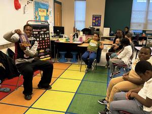 Former Angelo Gator Malick Dorvil sharing a story