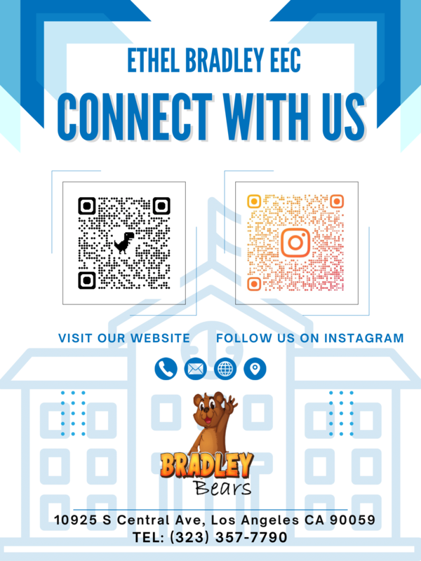 flyer with qr codes for ig and website