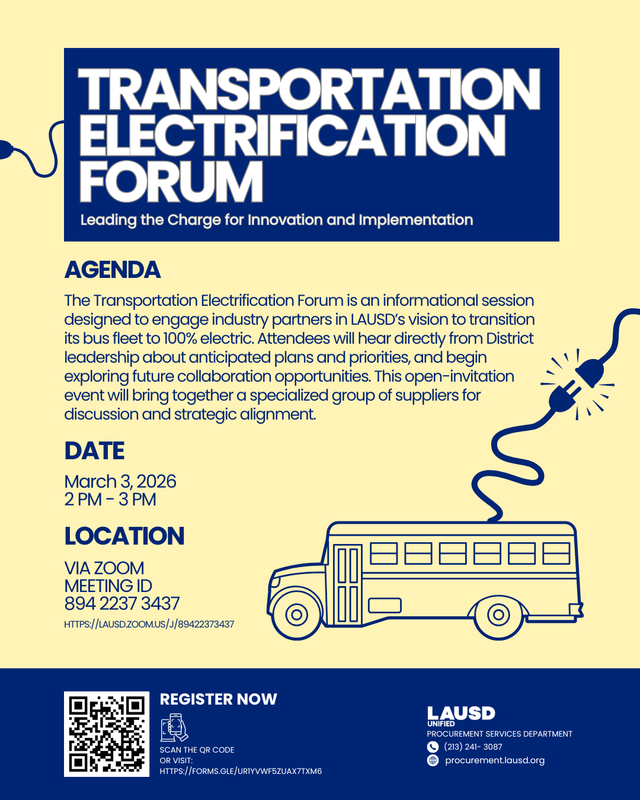 Transportation Electrification Forum