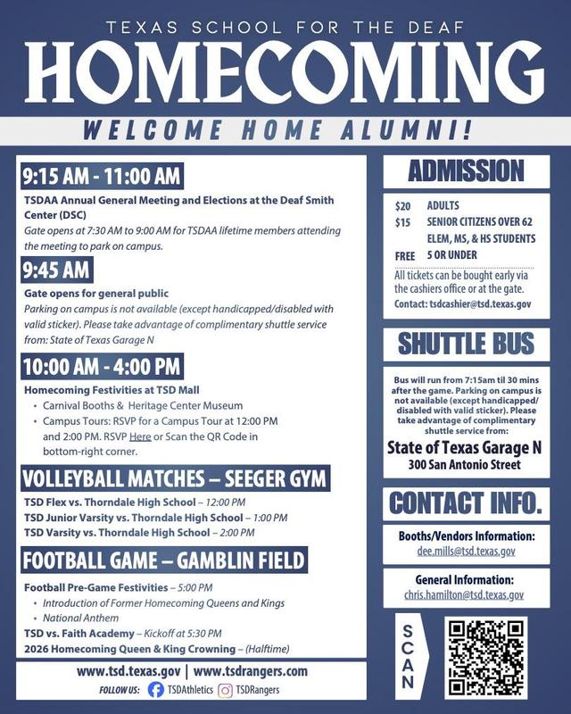 2026 TSD Homecoming Featured Photo