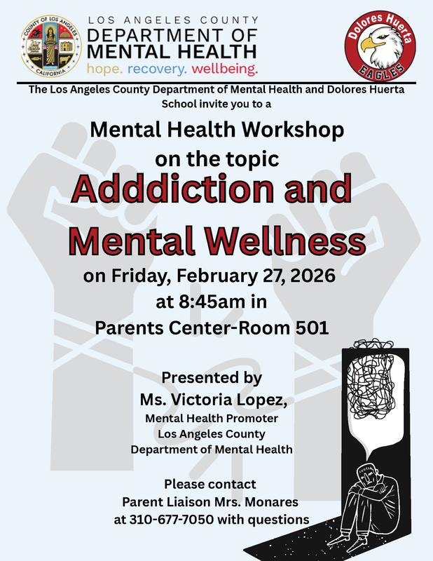 Addiction and Mental Wellness Workshop