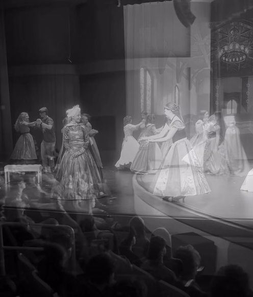 photo of students on stage