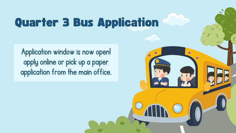 2025 Quarter 3 Bus Passes Available!