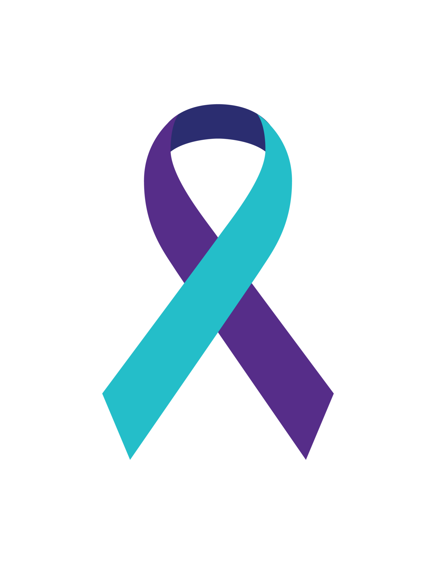 suicide prevention ribbon