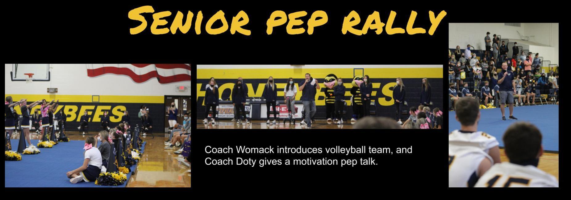 first pep rally
