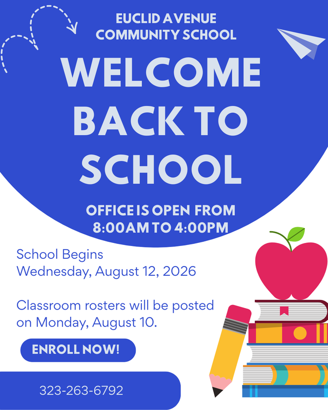 Welcome Back to School!
