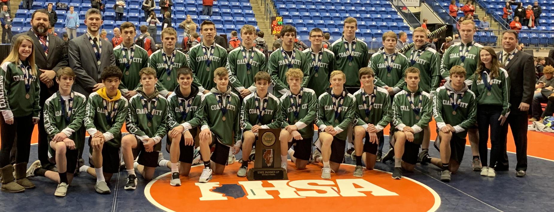 Wrestling State - 2nd Place