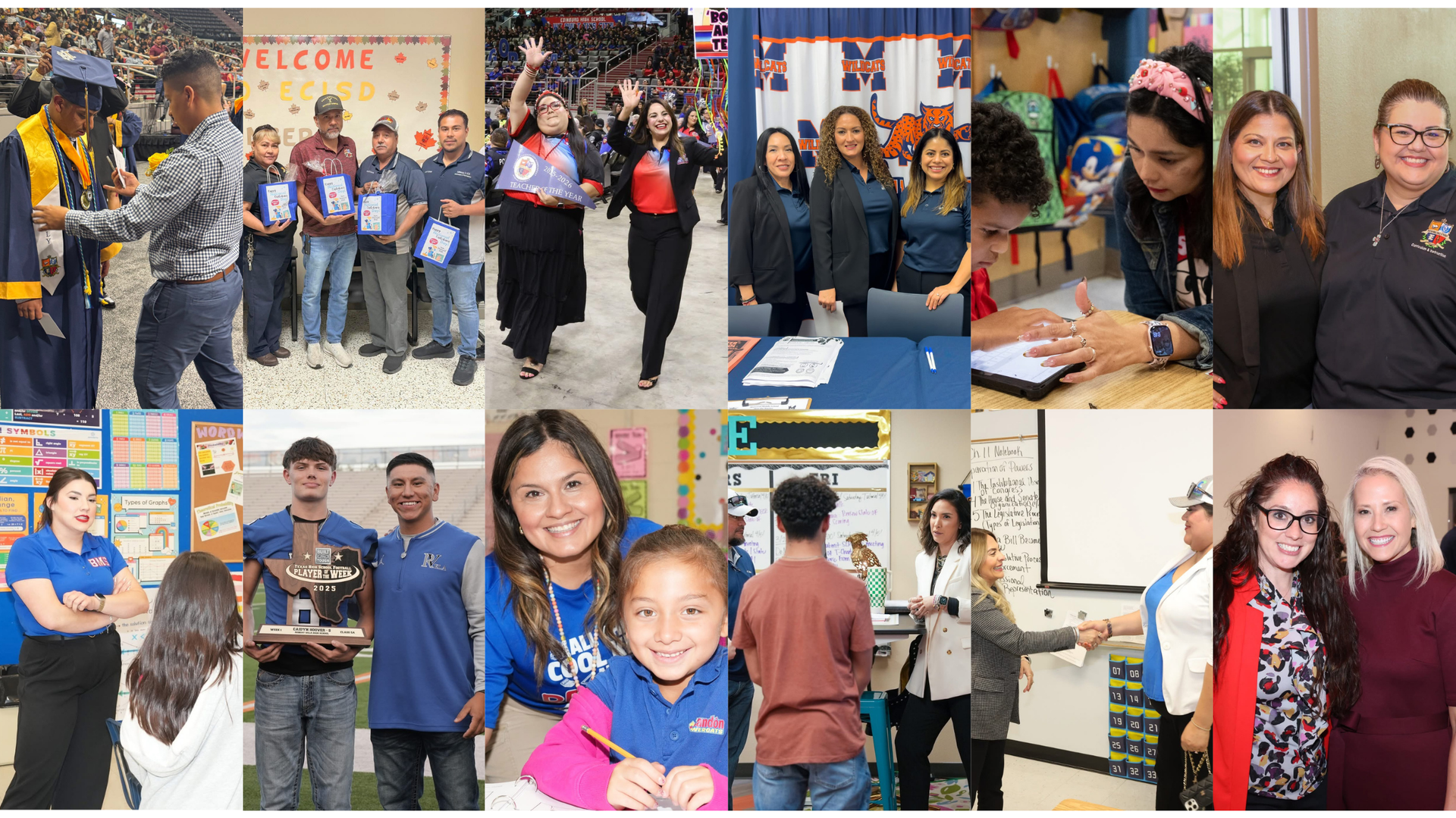 ECISD Employees Collage