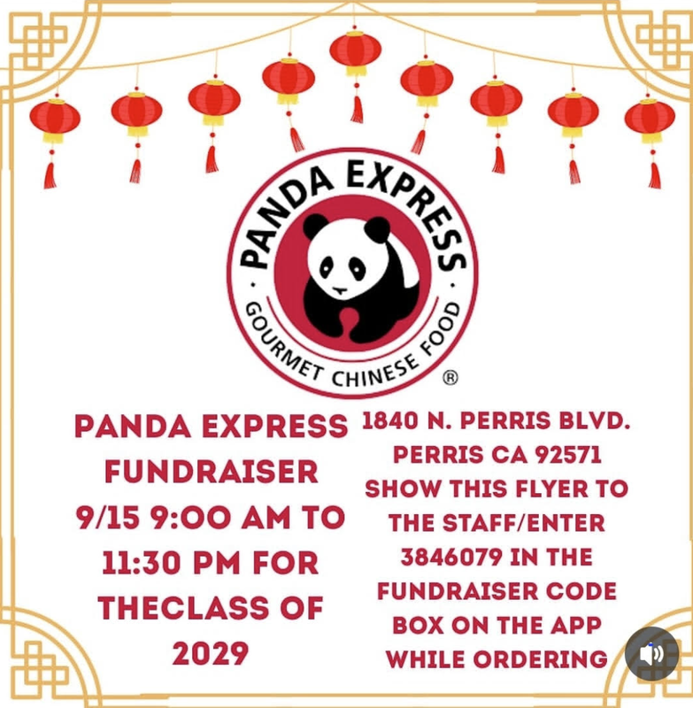 Panda Express - Fundraise C/O 2029