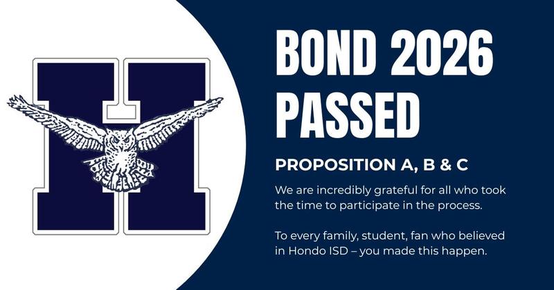 Bond 2026 Passed