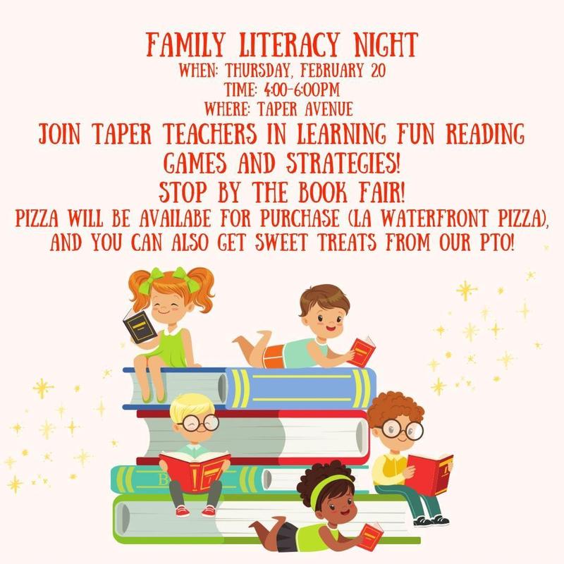 Family Literacy Night Flyer
