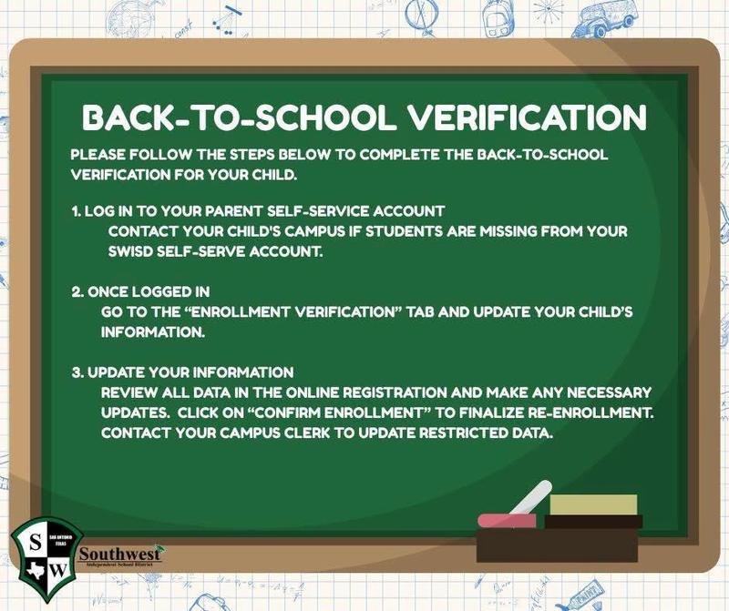 Back to School verification