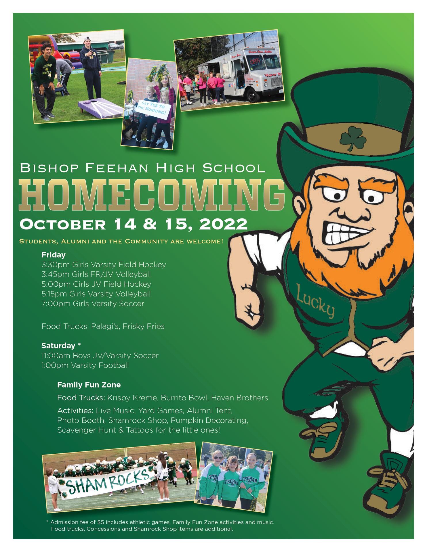 Admission Events Admissions Feehan High School