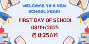 First Day of School Flyer