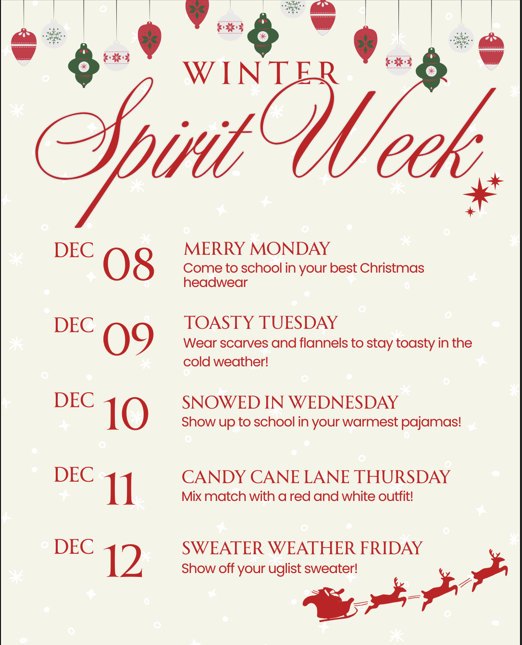 Winter week poster