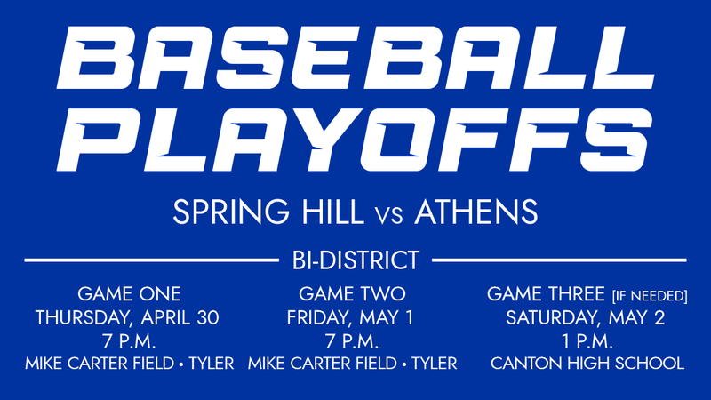 Baseball Playoffs - Bi-District